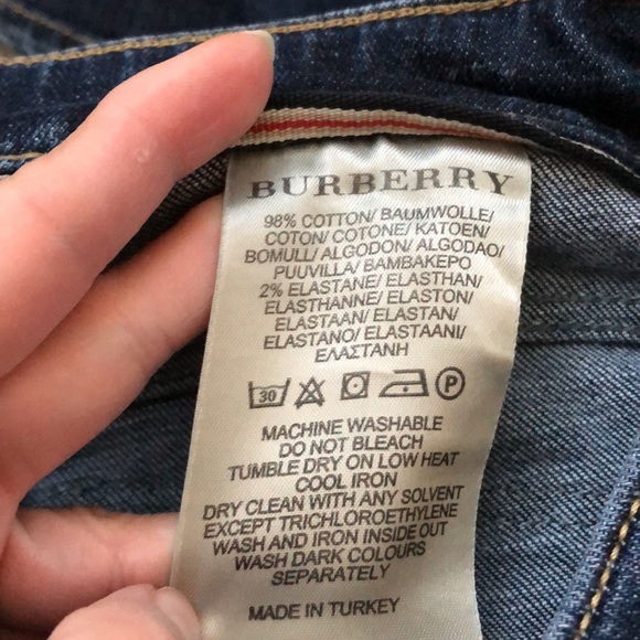 Burberry Windsor straight leg jeans size 23W (jn1) - Picture 6 of 7